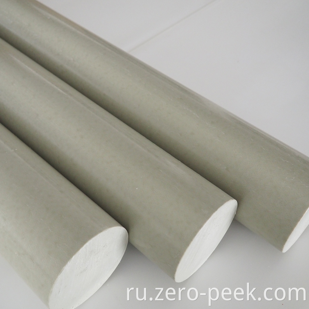 White natural PP rod